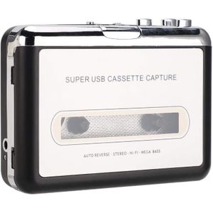 BW Lecteur Cassette USB et convertisseur Cassette vers MP3 : :  High-Tech