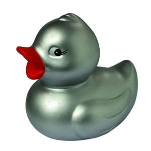 JOUET DE BAIN Figurine - Canard de bain - 31008 - gris argent