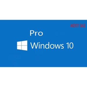 SYST EXPLOIT À TÉLÉCHARGER Windows 10 Pro Professionnel 32/64 Bits Clé d'acti