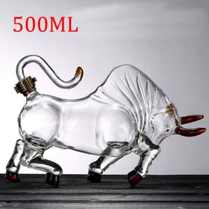PICHET - CARAFE  500ML - Carafe à whisky en forme de vache pour Bar
