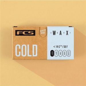 WAX Wax FCS Surf Wax Cold Blanc