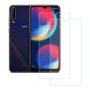 HYMY 4 Pièces Verre Trempé pour WIKO View 4 Lite Film Protection d'écran en Verre Trempé Cristal Film Protection en Vitre sans Bulles d'air Verre 