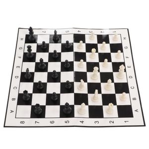 New 2 in 1 Chess Board Verre Givré Traditionnel Jeu de Dames Set Jeu Fun 