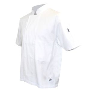 Noir et Orange Veste de Chef Uniforme pour Homme Made in Italy Blouse de Cuisine Cuisinier