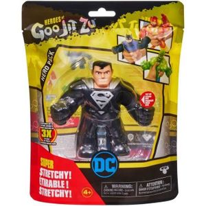FIGURINE - PERSONNAGE Figurine Superman Armure noire 11cm - Goo Jit Zu D
