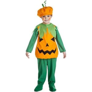 Costume Citrouille Halloween Enfant – Déguisement Bébé 2-6 Ans – 4 Tailles – Inclut Chapeau Et Chaussures