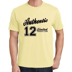 T-SHIRT Homme Tee-Shirt 12 Authentique – 12 Authentic – 12