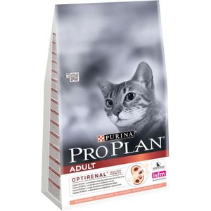 CROQUETTES Purina Proplan OptiRenal Chat Adulte Saumon Riz Cr