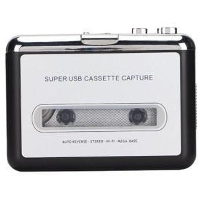 BALADEUR CD - CASSETTE Qiilu Convertisseur cassette en MP3 Convertisseur 