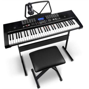 MAGIC Support de clavier Orgue électronique portable X-Style Support piano  électrique à double contreventement Hauteur réglable - Cdiscount  Instruments de musique