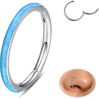Titane Piercing Nombril Papillon Zircone Enfoncer