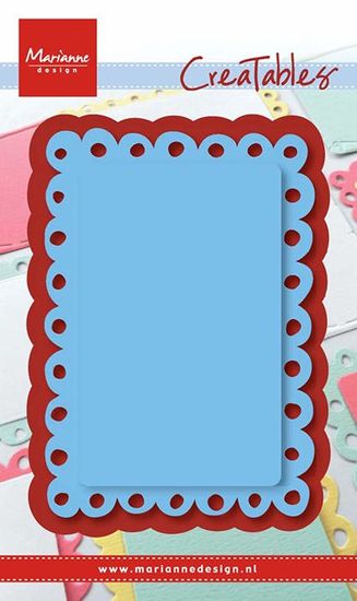 Pochoir Emporte-pièce Métal Paris Horizon - Marianne Design Creatables, 13 X 5.3 Cm - Pour Scrapbooking, Cartes, Découpe