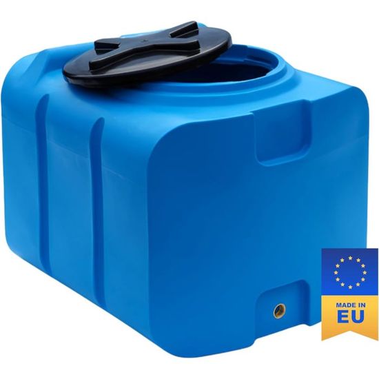 Réservoir D'eau Potable 500L Varile | Plastique Qualité Alimentaire | Stockage Eau, Vin, Huile | Robuste Et Facile à Nettoyer