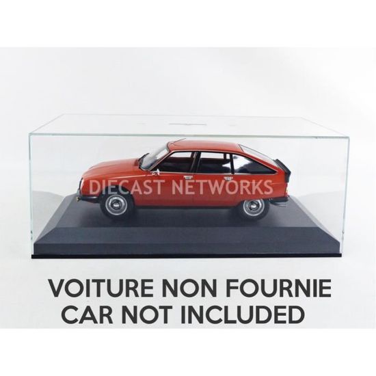 Boitier Vitrine Display Box 1/18 Base En Cuir Synthétique Beige - Foto 8