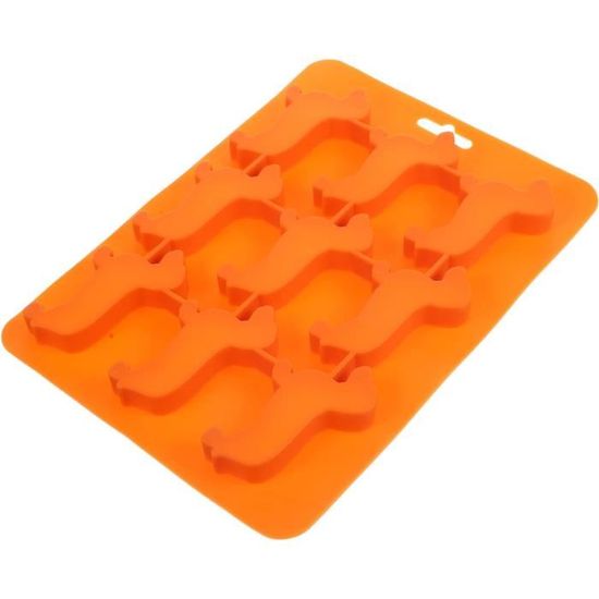 Lot de 4 moules à chocolat en silicone profond pour tablette