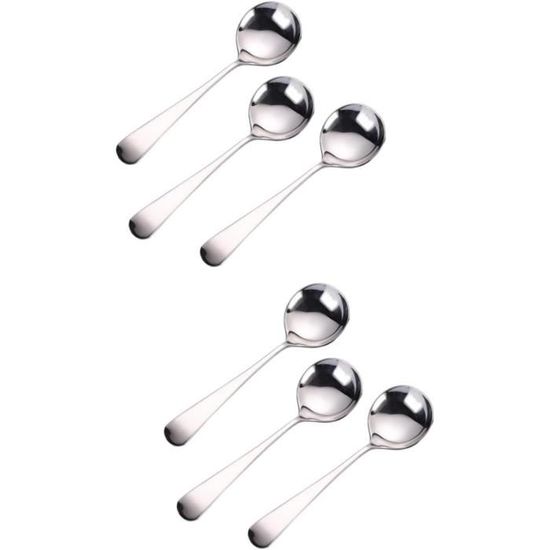 2 Ensemble De Petites Cuillères En Bois Ustensiles Enfants Outils De Salle à Manger Gadgets De