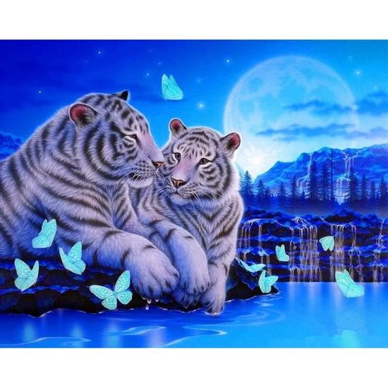 EXQULEG Diamond Painting 5D Kit - Quadro Fai Da Te Con Strass, Tela 30x40 Cm, Per Adulti E Bambini, Inclusi Strass E Strumenti
