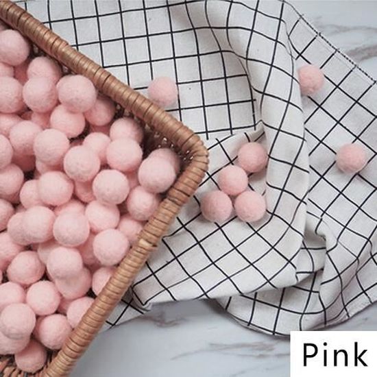 30 Boules De Fourrure Blanche - Diamètre 5,5 Cm, Imitation Lapin | Pour DIY, Décoration Vêtements, Accessoires