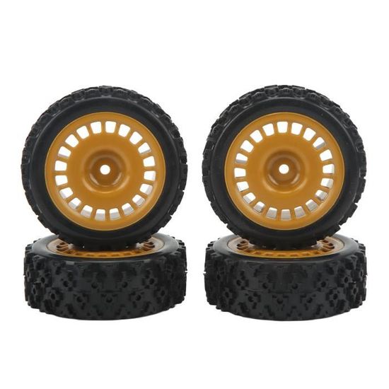 4 Pièces Pneus Caoutchouc FVZWKHD Pour Voiture RC 9300 9310 PXtoy 1/18