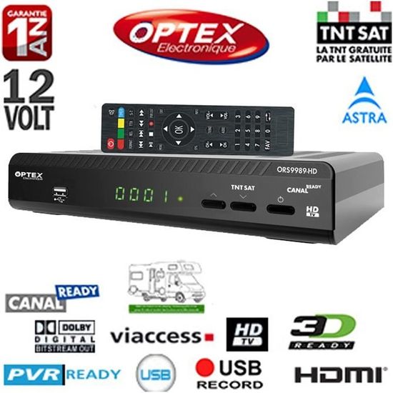 TERMINAL SATELLITE NUMÉRIQUE FRANSAT ORS 9948-HD (SANS CARTE
