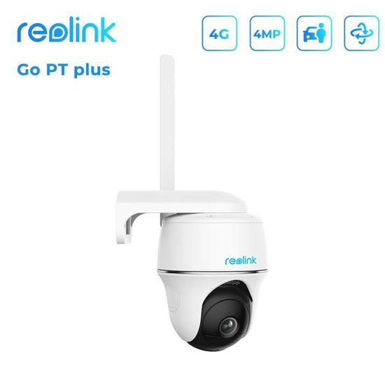 Reolink - Go Plus- 4G Caméra à Batterie Intelligente 4MP Caméra  Surveillance Extérieure sans Fil Vision Nocturne, Détection, Sirène ,Google  Assistant - Caméra de surveillance connectée - Rue du Commerce