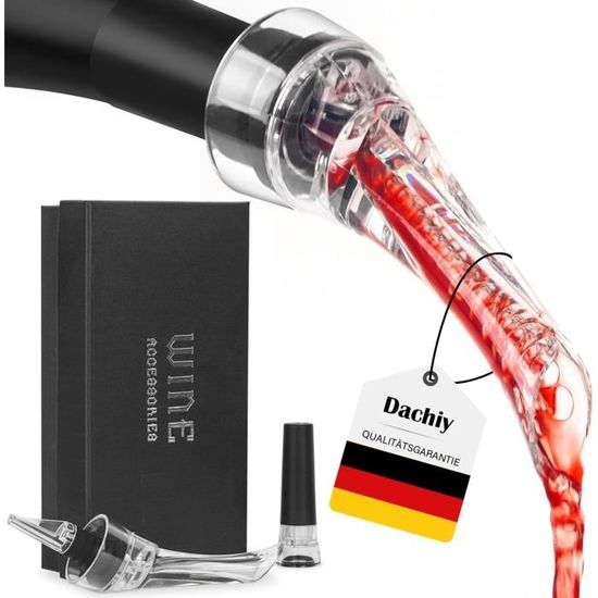 Verseur de vin Vinalito avec aérateur (Verseur d'aération de vin) Décanteur, aer
