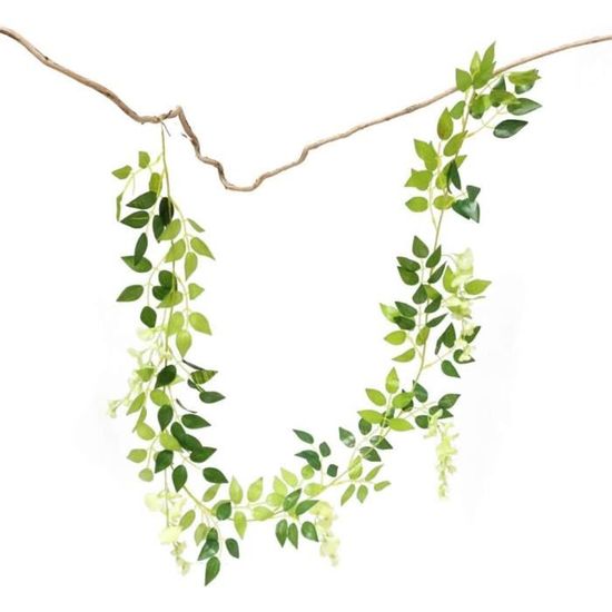 Guirlande Fleurs Artificielles Suspendues - 2 Pièces 85 Cm Rose - Décoration Mur, Balcon, Jardin, Mariage