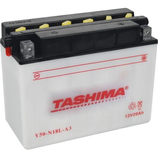 Batteria Moto Tashima NH1220/NH1218 - 12V 20Ah, Ricambio Per Moto - Foto 3