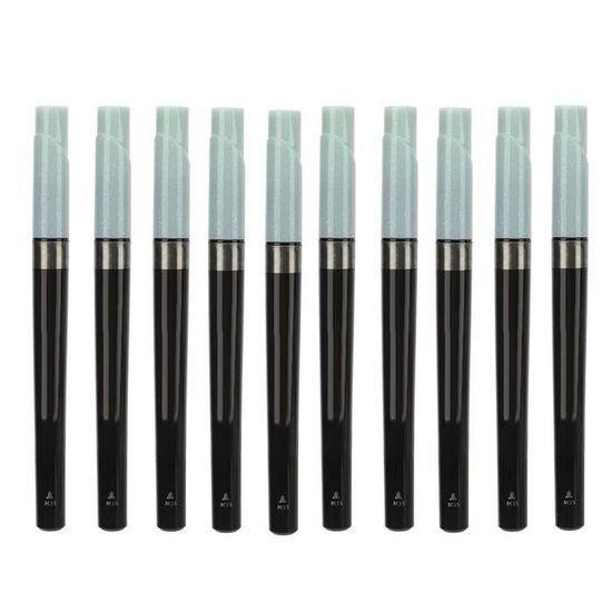 Stylos Publicitaires Personnalisés - Lot De 5 Stylos Métalliques Avec Impression Logo/Text - Cadeaux D'Entreprise Élégants