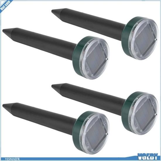 Vert - Répulsif De Taupe Ultrasonique Alimenté Par Batterie, Souris Étanche, Viper, Rongeur Vert - Répulsif De Taupe Ultrasonique Alimenté Par Batterie, Souris Étanche, Viper, Rongeur