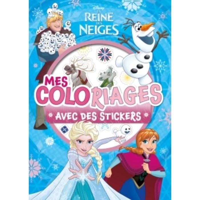Mes Coloriages Avec Stickers La Reine Des Neiges Cdiscount Librairie Mes Coloriages Avec Stickers La Reine Des Neiges Cdiscount Librairie