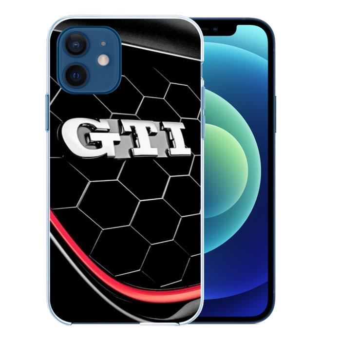 Coque pour iPhone 12 - Vw Golf Gti Logo. Accessoire telephone