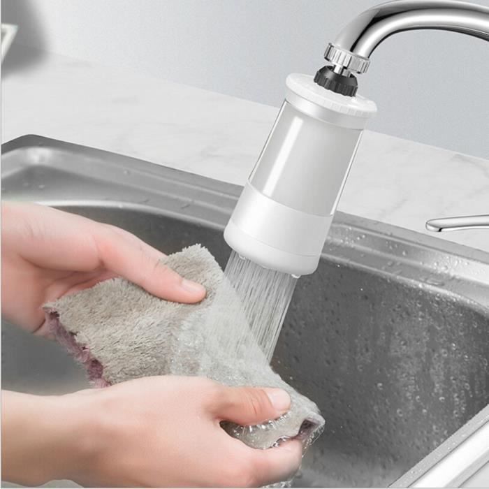 【Tapotement】Mini filtre à eau en céramique lavable de robinet de cuisine de purificateur d'eau_YU189