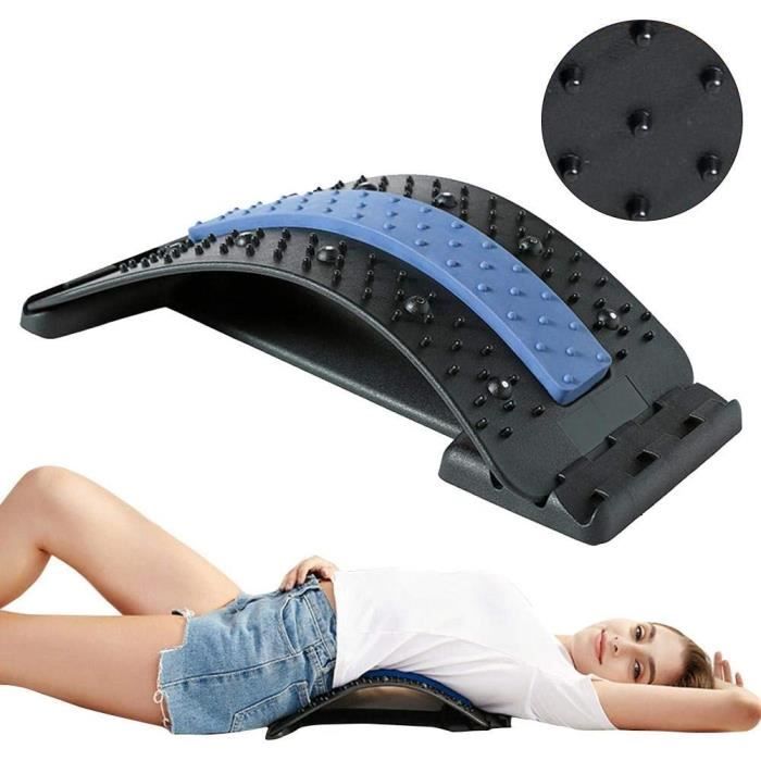 Soutien-dos de correction protection Appareil de stretching de soutien lombaire de civière de dos pour le soulagement des maux