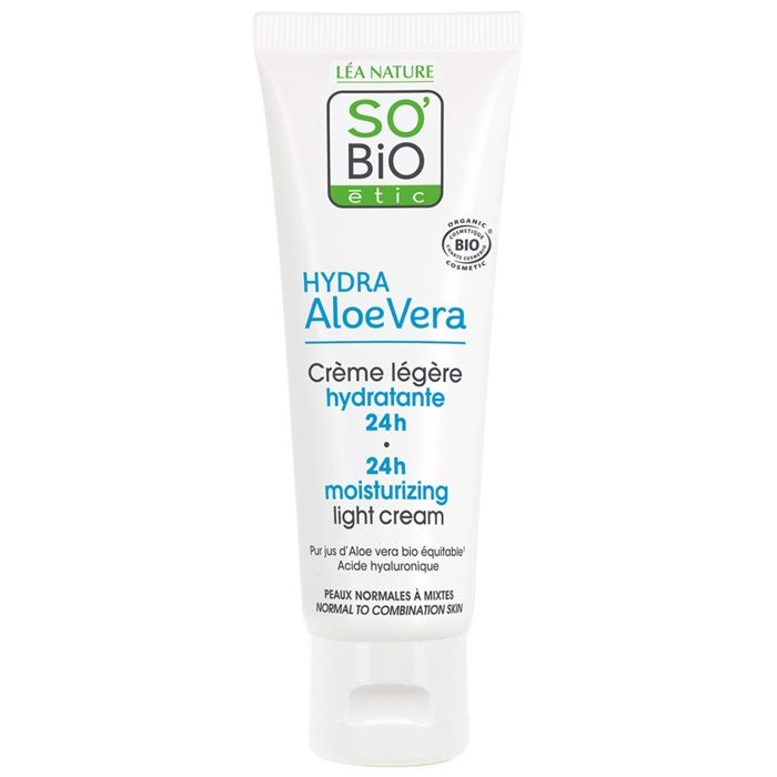 Crème jour aloe vera bio 50ml So Bio