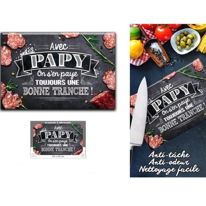Planche à découper - Papy en cuisine