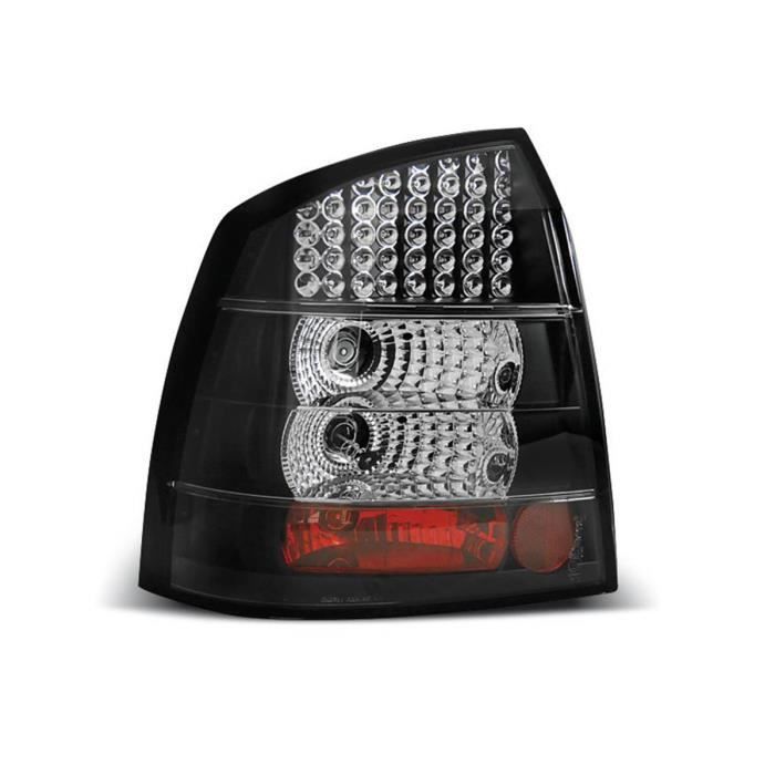Paire de feux arriere Opel Astra G 97-04 LED noir