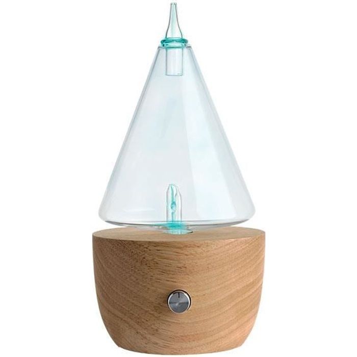 Puressentiel Diffuseur à Nébulisation en Bois Naturel I'CONIC
