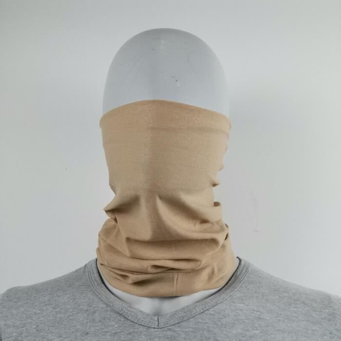 044 Taille unique -Foulards de Camouflage militaires 100% Polyester, coupe vent, masque facial, pour le Camping en plein air, randon
