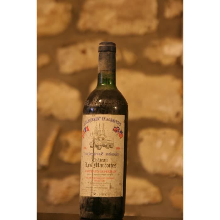 Château Les Marcottes 1986 Rouge