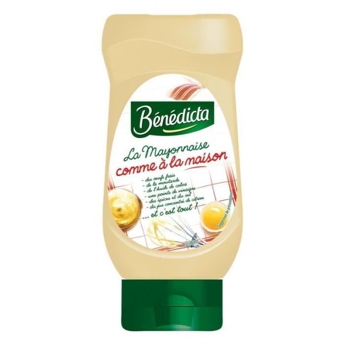Bénédicta La Mayonnaise Comme à la Maison 390g (lot de 6)