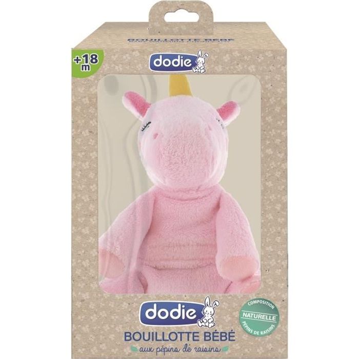 Dodie Accessoire Bouillotte Pépins de Raisins +18m Licorne