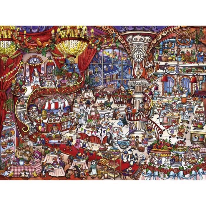 Puzzle 1500 pièces : Pâtisserie, Berman aille Unique Coloris Unique