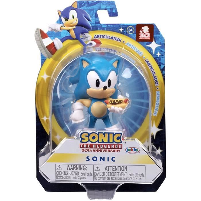 Sonic The hedgehog - 40889 - Figurine articulée 6 cm - Sonic