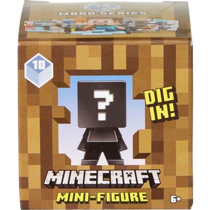Mattel Minecraft Mini-FiguresBlind Box garçons chacun