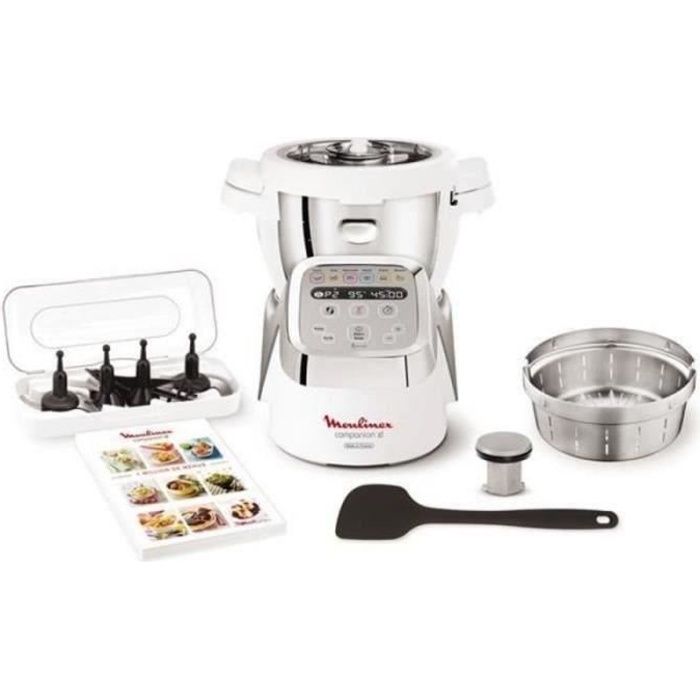 MOULINEX HF806E10 COMPANION XL Robot cuiseur - Blanc