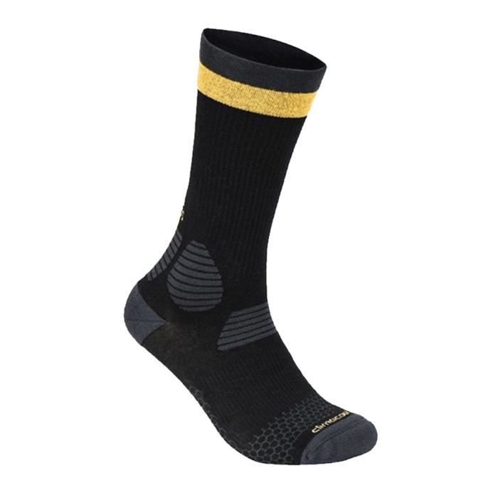 Chaussettes Respirante X SOCKS Noir et jaune AI3696