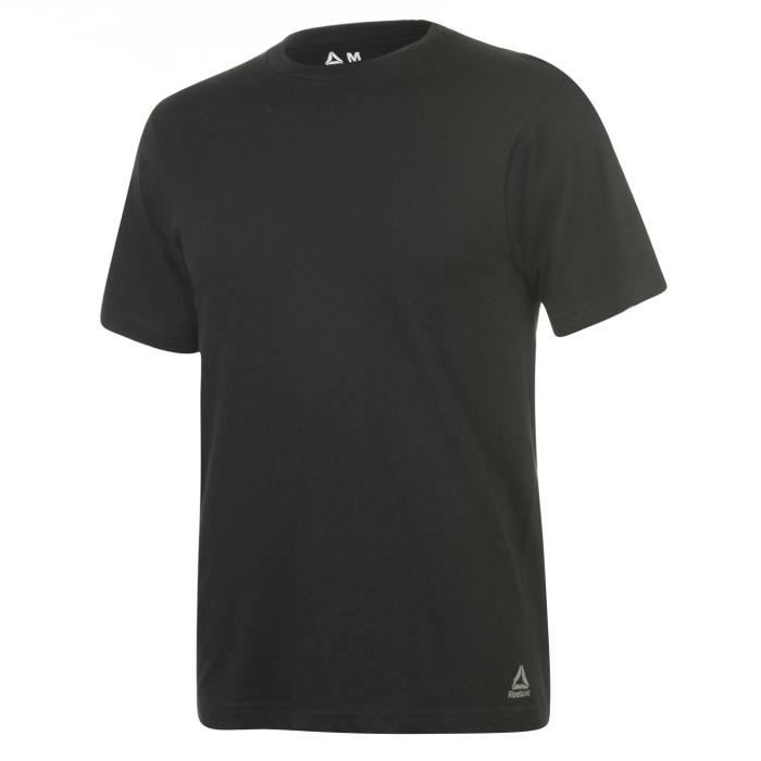 REEBOK TShirt - lot de 5 - noir - homme