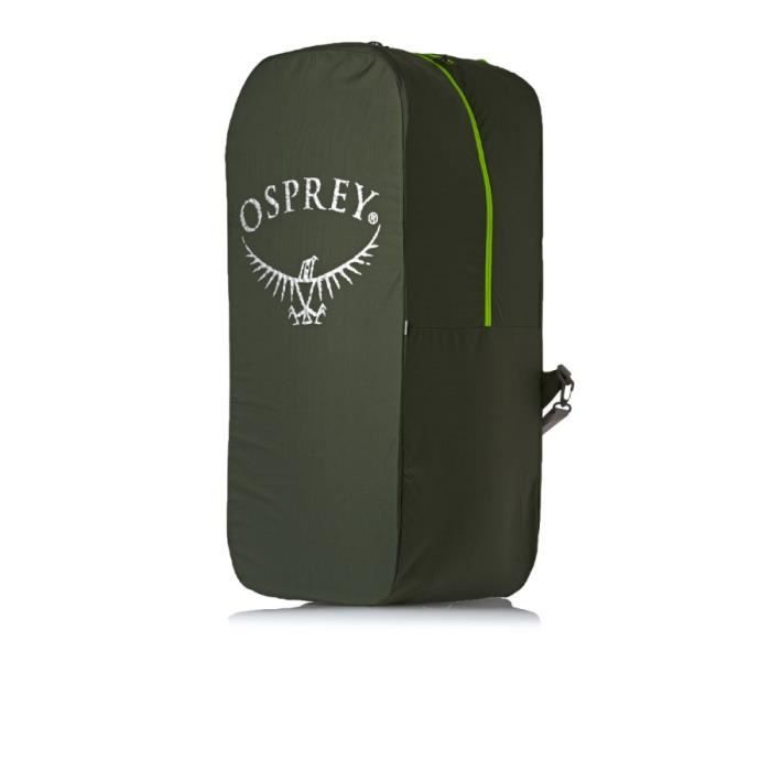 Housse protection Airporter Osprey taille L pour transport des sac à dos de 70 à 110 litres, coloris vert