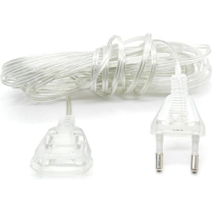 TD® 5M fil étendu EU Plug pour guirlande lumineuse LED cordes fée guirlande lampes mariage maison - Modèle: 5 Meters
